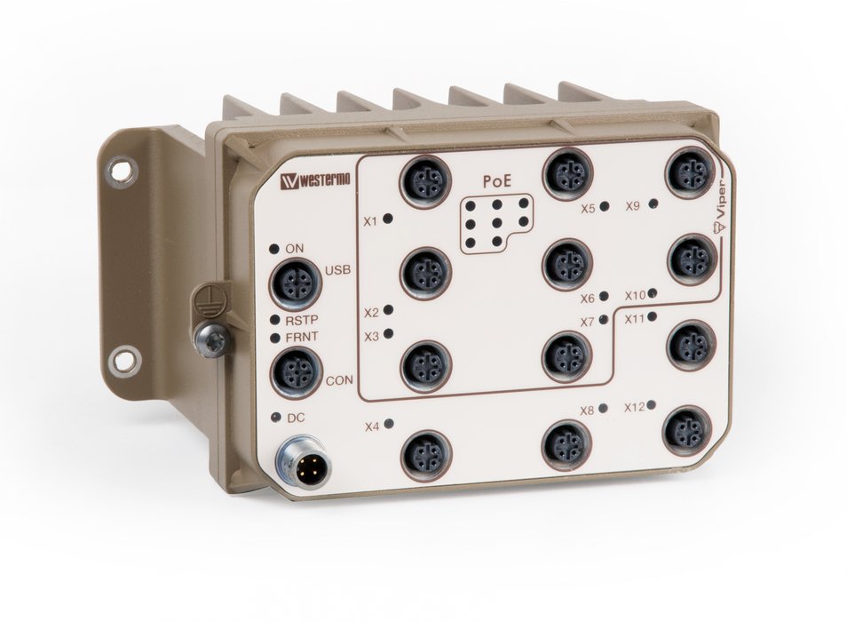 Os switches Westermo estabelecem redes Power-over-Ethernet fiáveis para aplicações ferroviárias de bordo